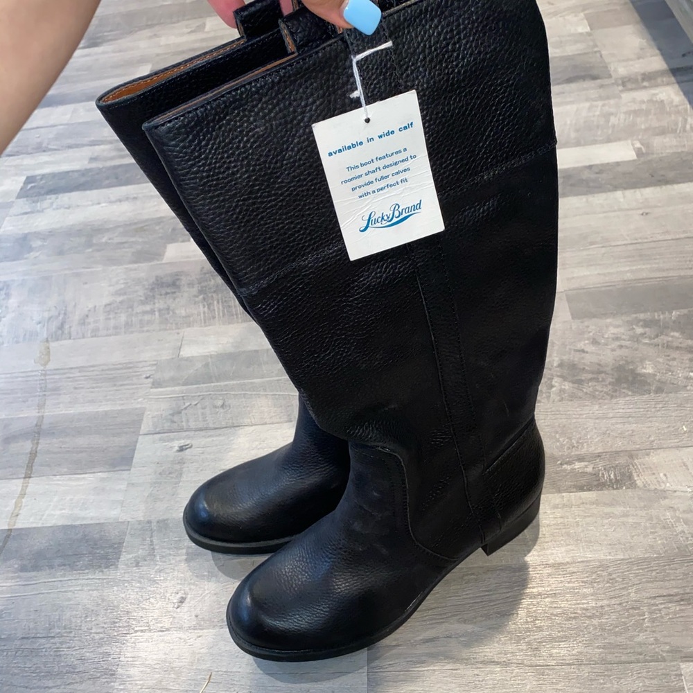 Lucky Brand Leather Boots